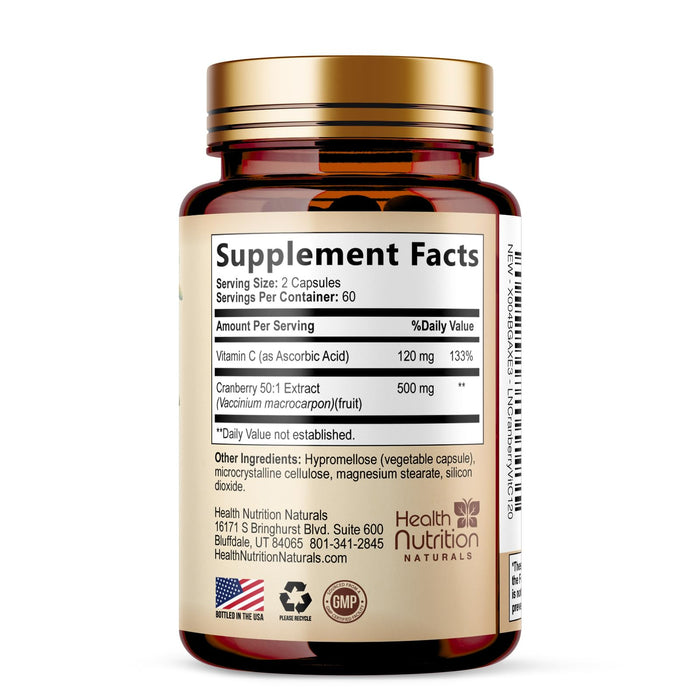 Cranberry 25,000mg – 120 Capsules