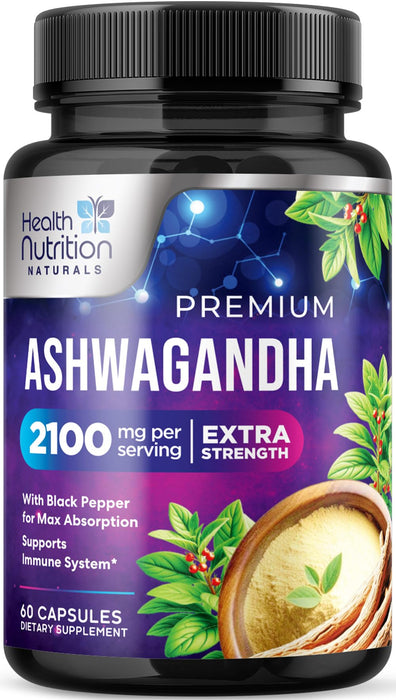 Ashwagandha 2100mg – 60 Capsules