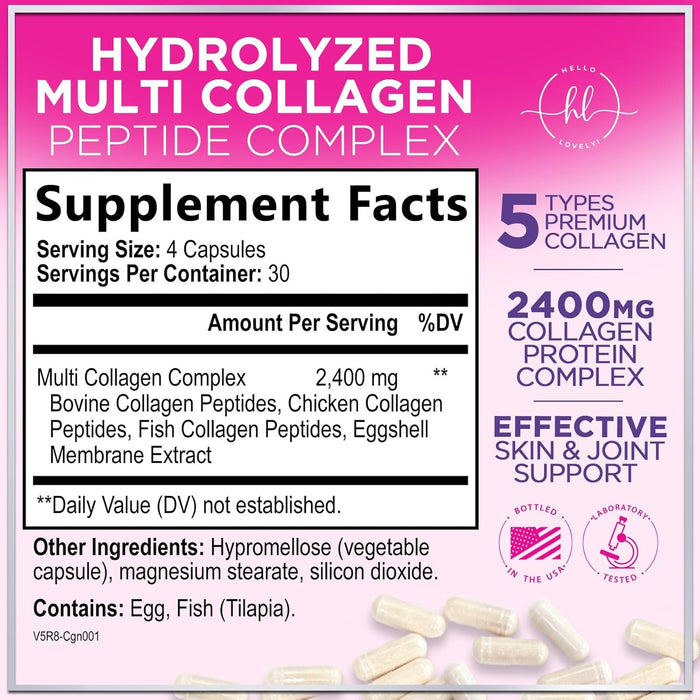 Collagen Peptides Gummies for Women & Men - Collagen Protein with Biotin, Extra Strength Hydrolyzed Collagen Peptides Gummy Supplement for Hair, Skin & Nails & Joint Support, Non-GMO