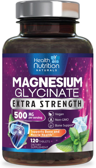 Magnesium Glycinate 250mg – 120 Tablets