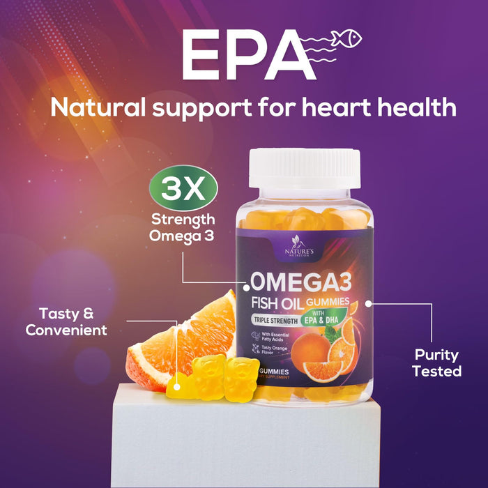 Omega-3 Gummies – 60 Count