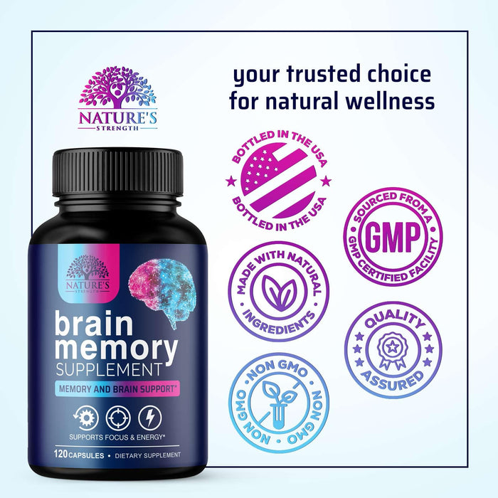 Brain Memory – 120 Capsules