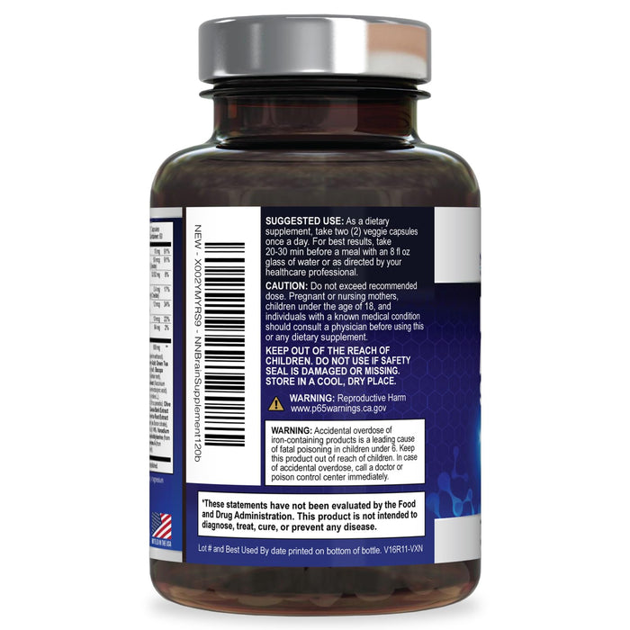 Brain Memory – 120 Capsules