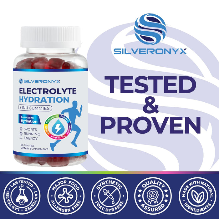 Electrolyte Hydration Gummies – 60 Gummies