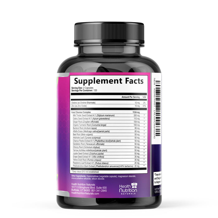 Liver Support Formula – 240 Capsules