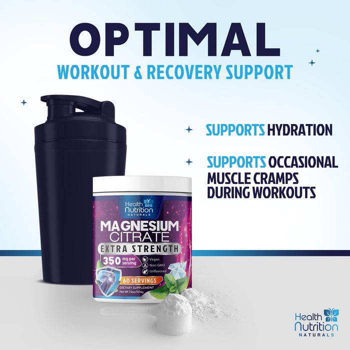 Magnesium Powder – 60 Servings