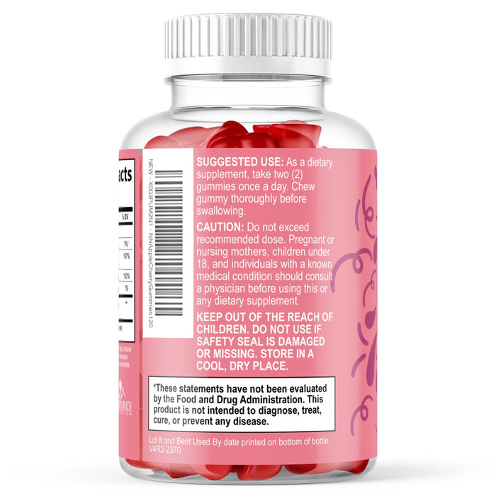Vegan Apple Cider Vinegar Gummy 1000mg – 120 Gummies