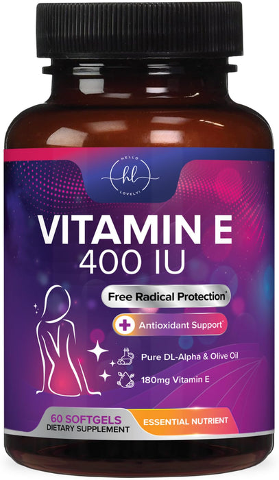 Vitamin E – 180mg – 60 Softgels
