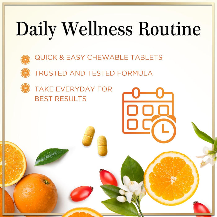 Vitamin C 1000mg – 120 Chewable Tablets
