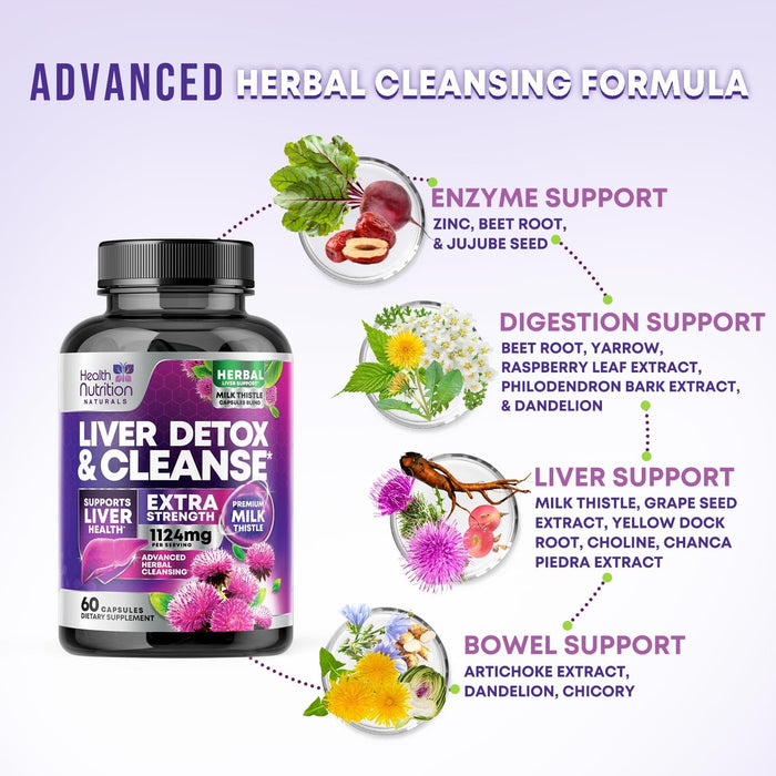 Liver Support Formula – 60 Capsules