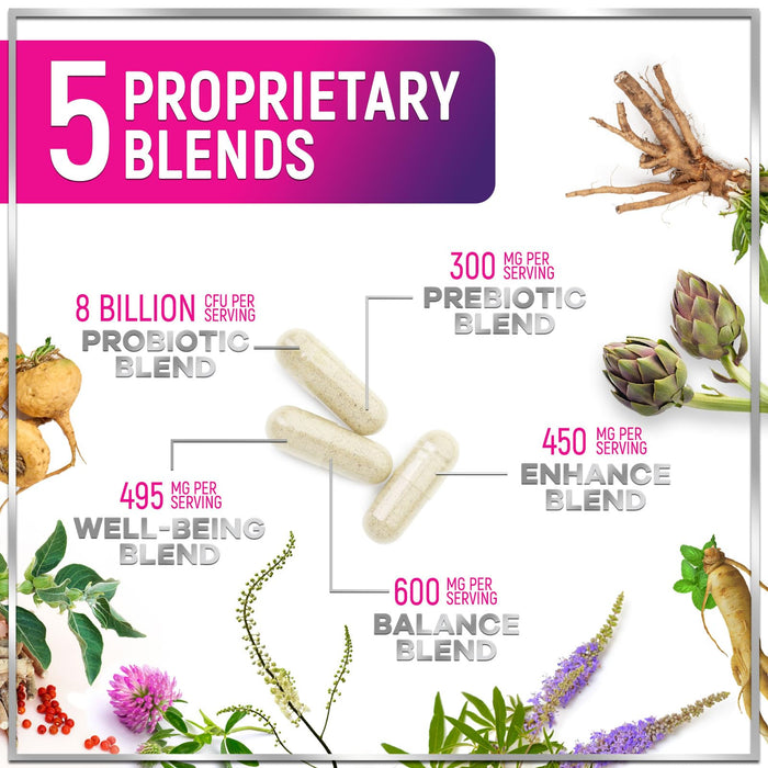 Menopause for Women – 8 Billion CFU – 120 Capsules