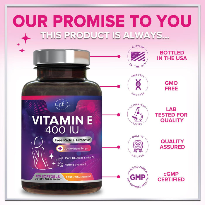 Vitamin E – 180mg – 120 Softgels