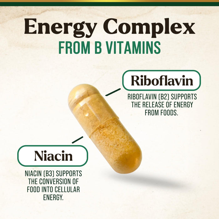 B Complex Vitamin 1000mcg – 120 Capsules