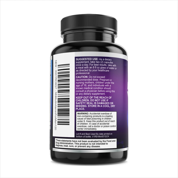 Men’s Daily Multivitamin – 120 Capsules