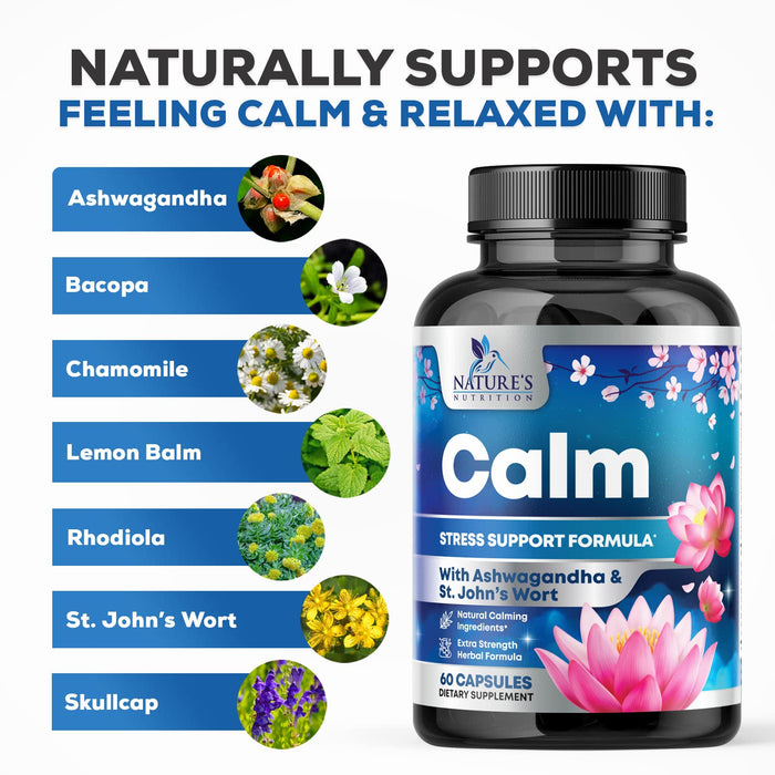 Natural Calm – 60 Capsules