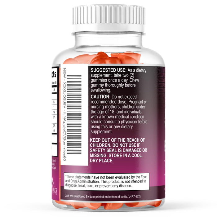 Apple Cider Vinegar Gummies for Weight Loss 1000mg – 60 Gummies