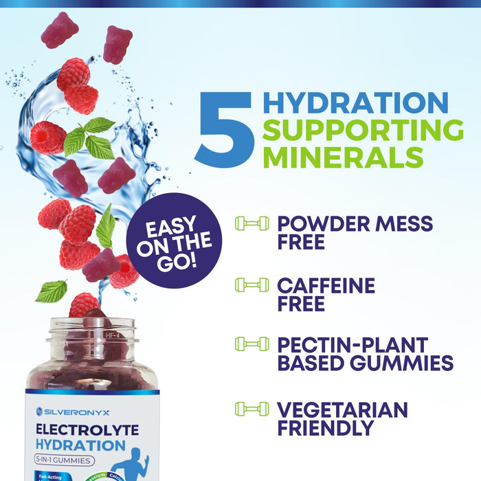 Electrolyte Hydration Gummies – 60 Gummies