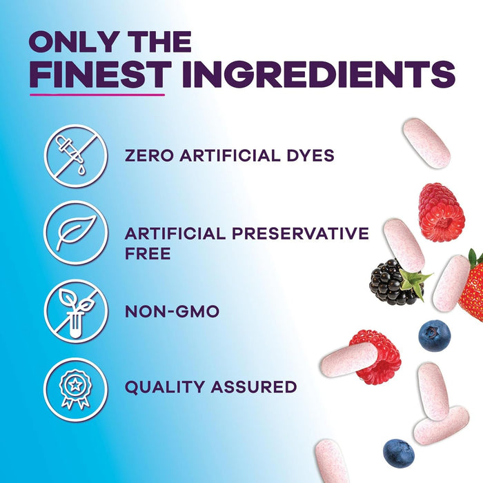 Vitamin D3 K2 - 5000 iu Vitamin D3 & 100 mcg Vitamin K2 (MK-7) Complex for Immune Support - Bone, Teeth & Muscle Health Support - Berry Chewable, Gluten Free, Non-GMO, Made in USA - 120 Tablets