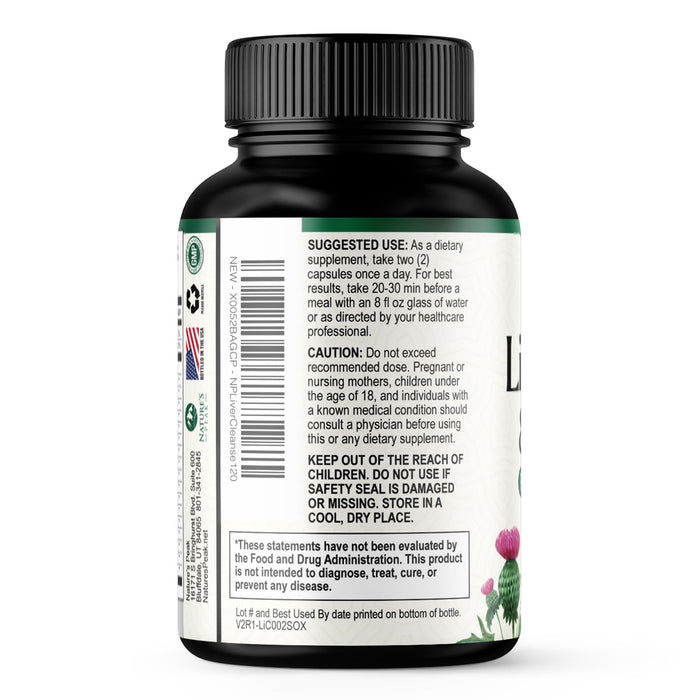 Liver Support Formula – 120 Capsules