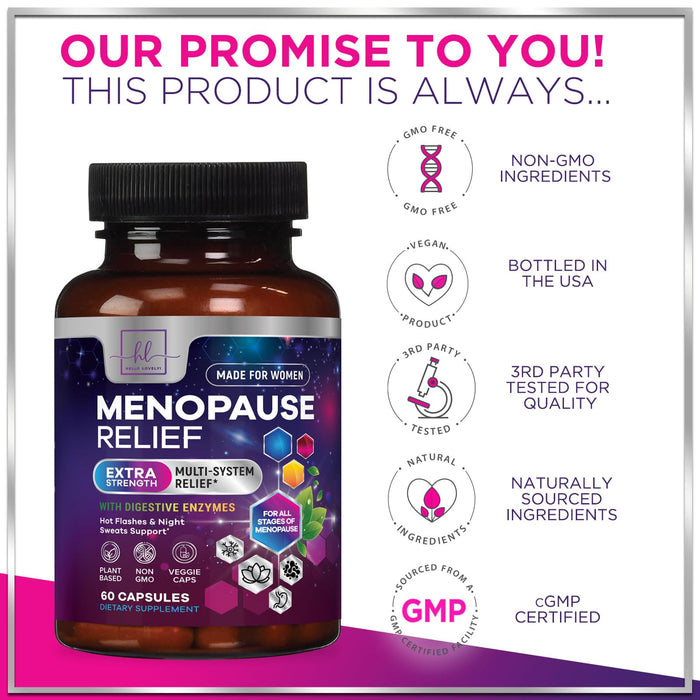 Menopause for Women – 8 Billion CFU – 60 Capsules