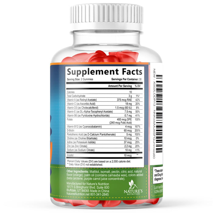 Multivitamin for Kids Gummies – 60 Gummies