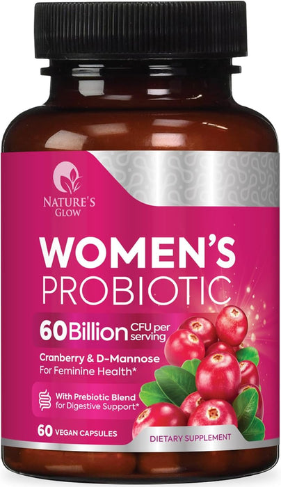 Nature's Glow NGL - Probiotics for Women, Probiotic with 50 Billion CFU, Multi Strains