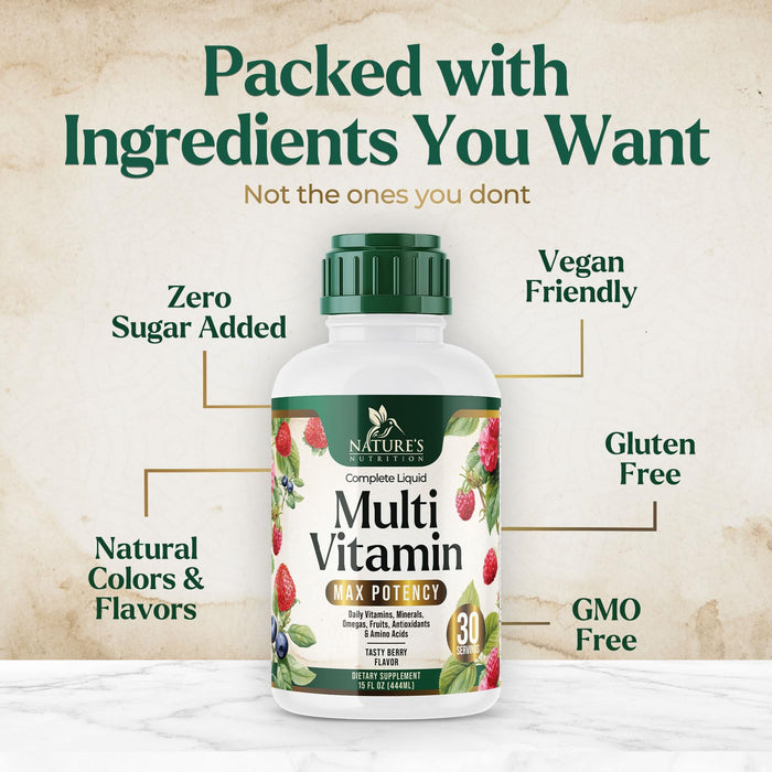 Liquid Multivitamin – 15 Fl Oz