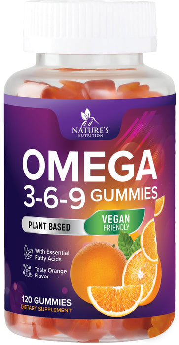 Omega-3 6 9 Vegan Gummies – 120 Gummies