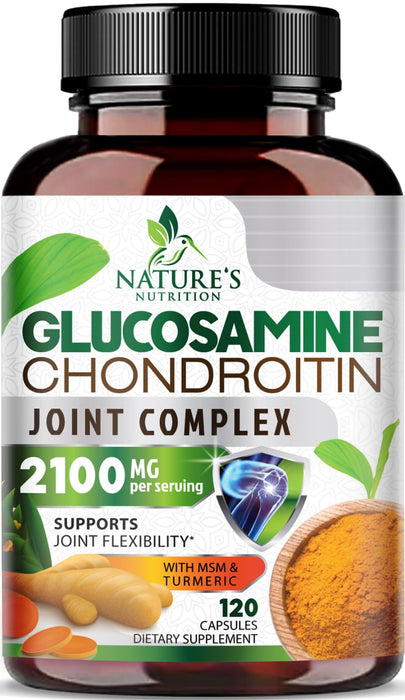 Glucosamine Chondroitin MSM 2100mg Complex – 120 Capsules
