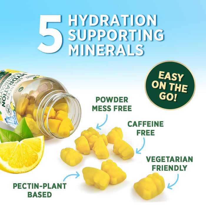 Hydration Electrolyte Gummies – 120 Gummies