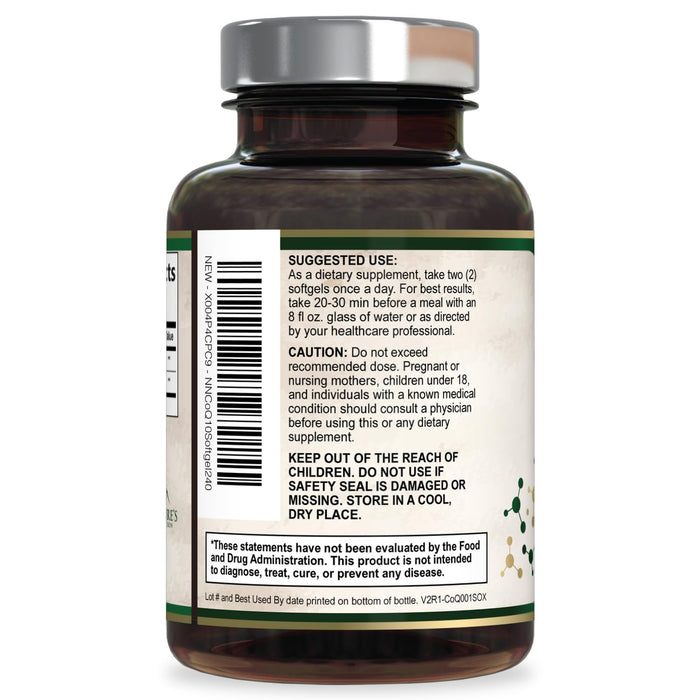 CoQ10 200mg Softgels – 240 Softgels