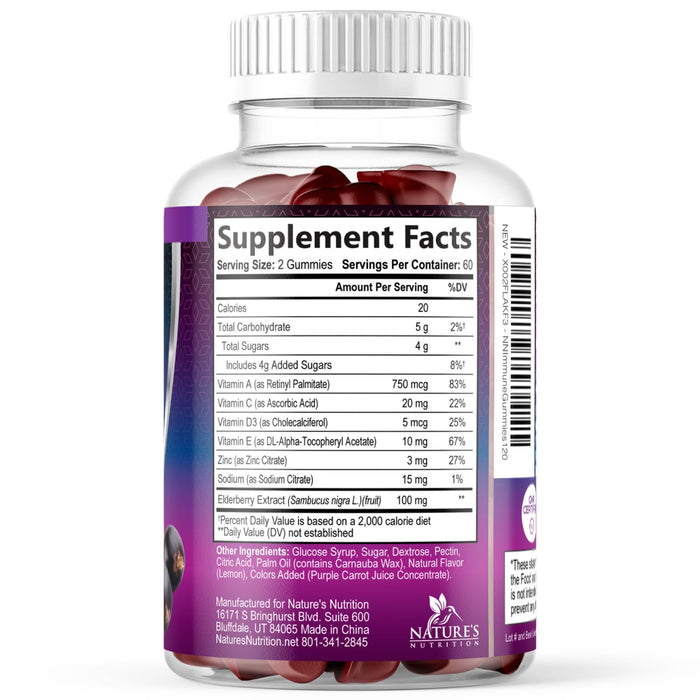 Immune Support Gummies – 120 Gummies