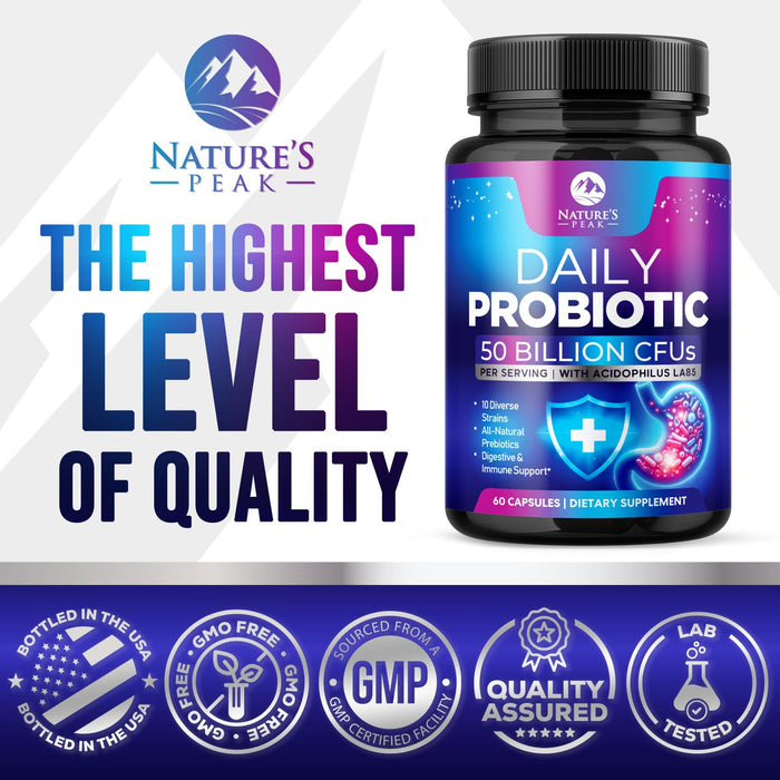 Probiotics 60 Billion CFU – 60 Capsules