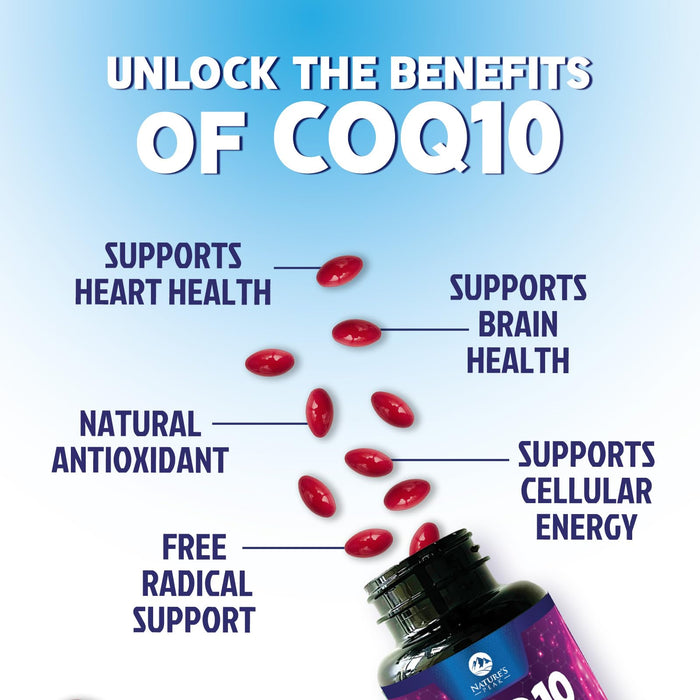 CoQ10 200mg – 120 Softgels