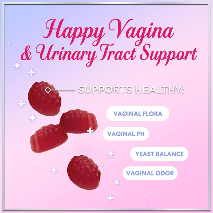 Hello Lovely! Probiotics for Women - Multi Strain Womens Probiotic Gummy w/Cranberry for Vaginal, Digestive, pH & Immune Health Support, 3 Billion CFU Prebiotic & Probiotic Supplement