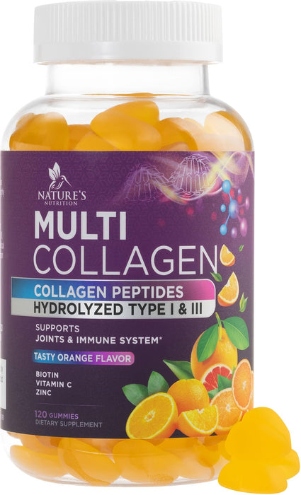 Collagen Gummies for Women with Vitamin C – 120 Gummies