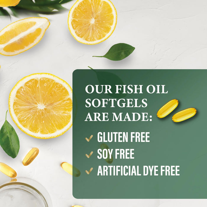 Omega-3 Fish Oil – 2400mg – 120 Softgels