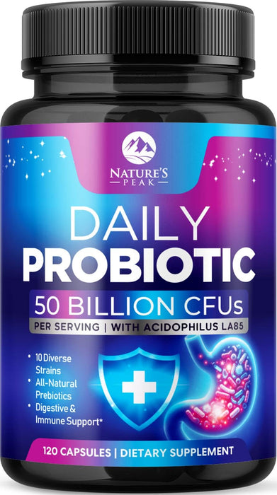 Probiotics 60 Billion CFU – 120 Capsules