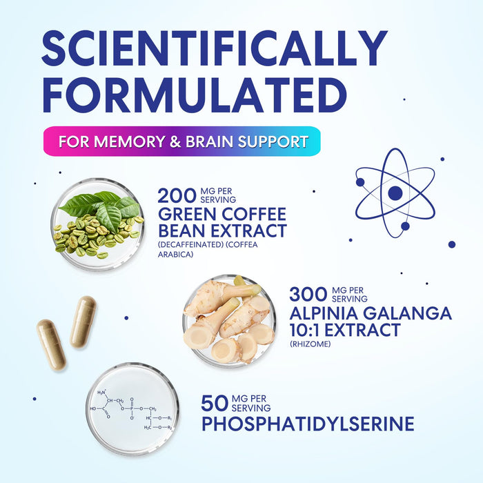 Brain Memory – 120 Capsules