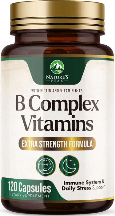 B Complex Vitamin 1000mcg – 120 Capsules