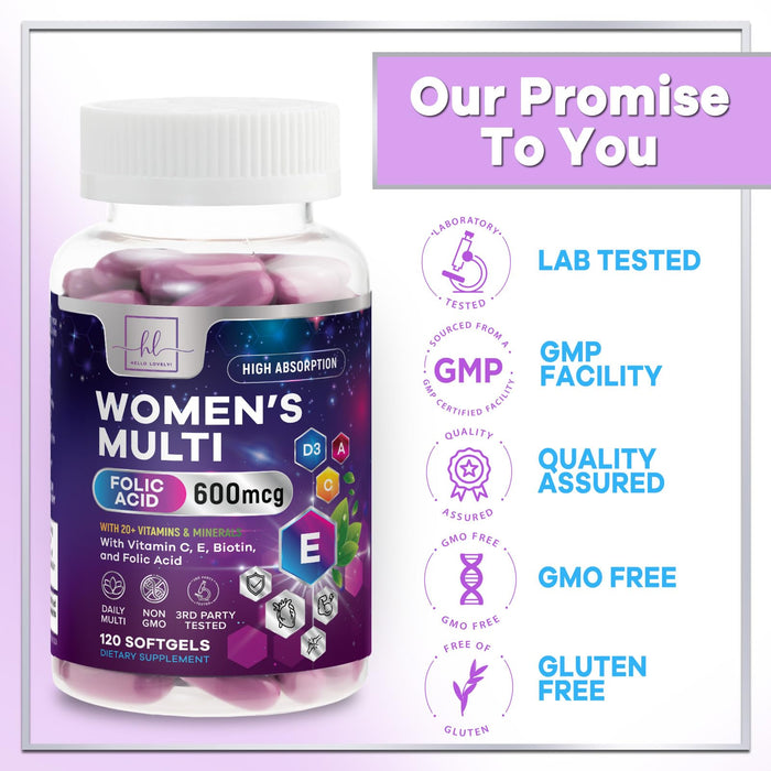 Women’s Daily Multivitamin – 120 Softgels