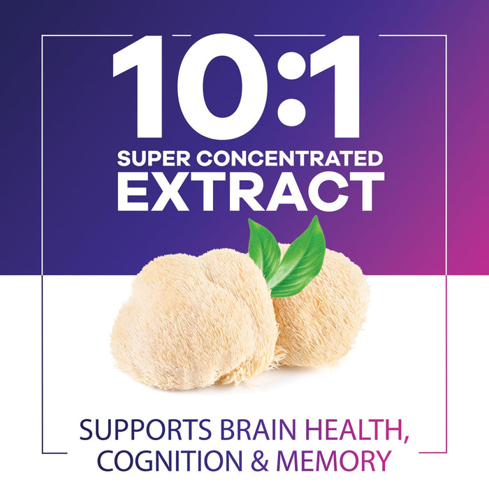 Lions Mane Mushroom Capsules 10,000mg – 120 Count