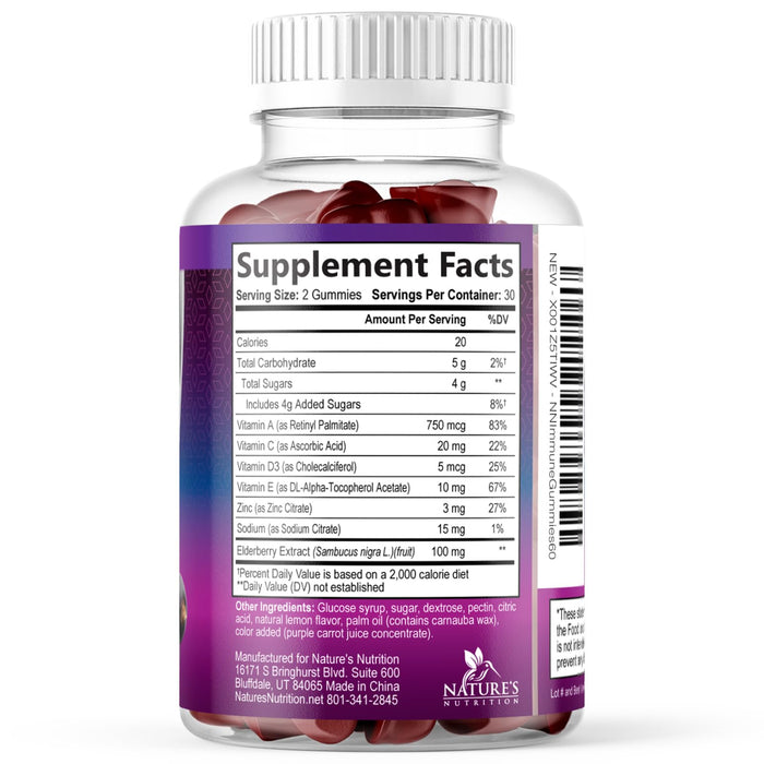 Immune Support Gummies – 60 Gummies