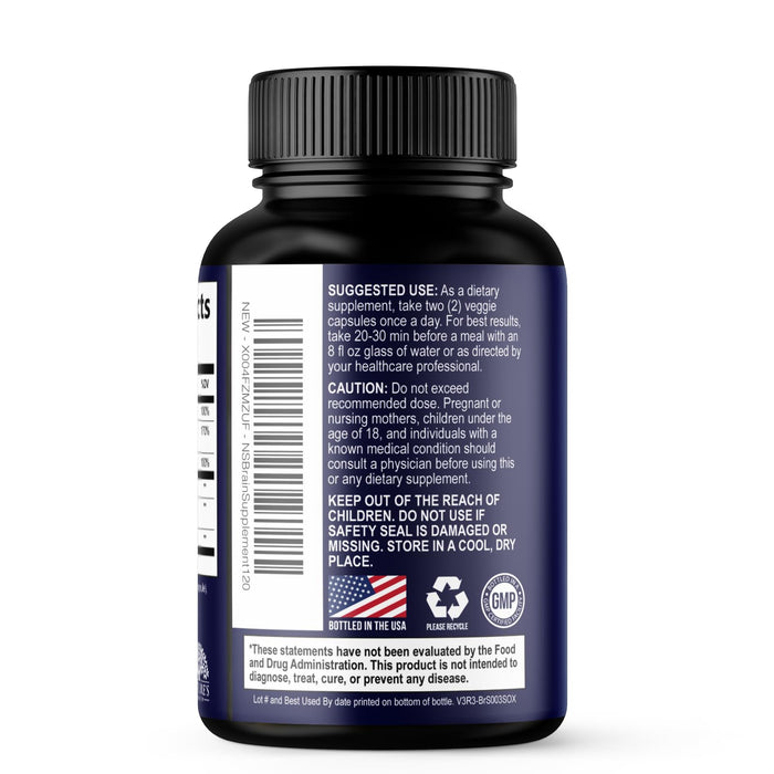 Brain Memory – 120 Capsules