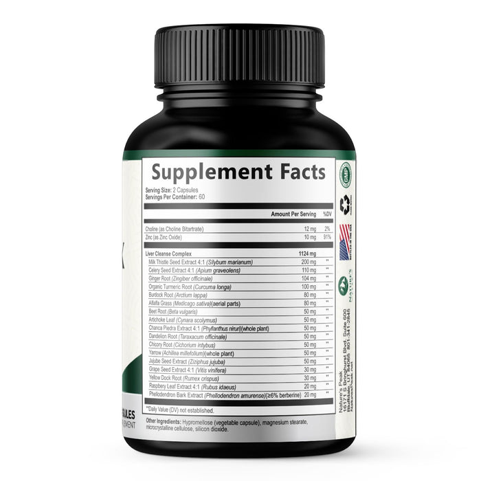 Liver Support Formula – 120 Capsules