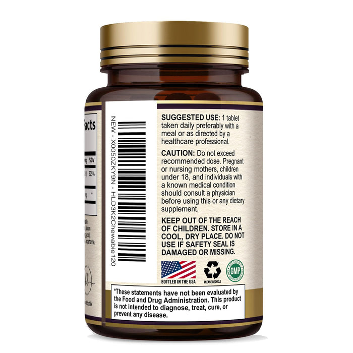 Vitamin D3 K2 – 5000 IU – 120 Tablets