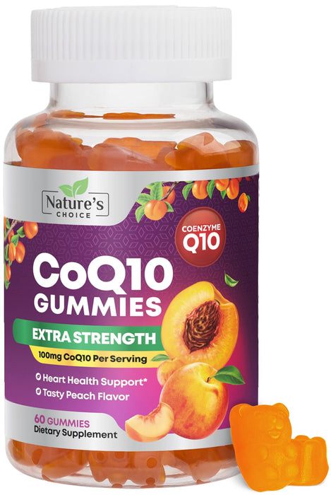 CoQ10 100mg Gummies – 60 CoQ10 Gummies