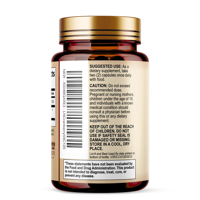 Cranberry 25,000mg – 120 Capsules