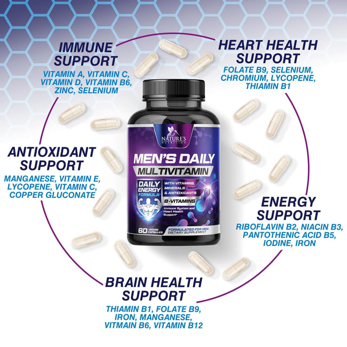 Men’s Daily Multivitamin – 60 Capsules