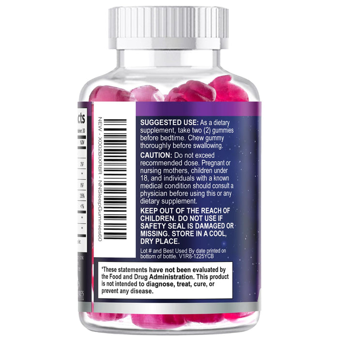 Melatonin Sleep Gummies – 8mg – 60 Count